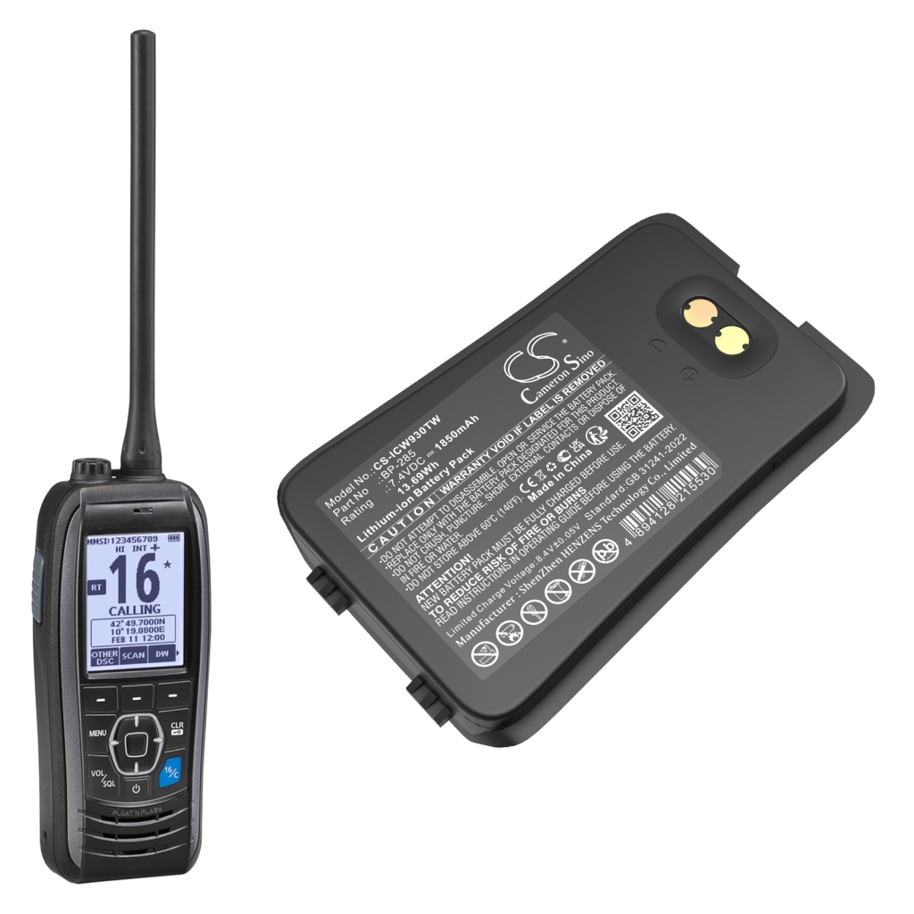 Tovejs radio batteri Icom CS-ICW930TW