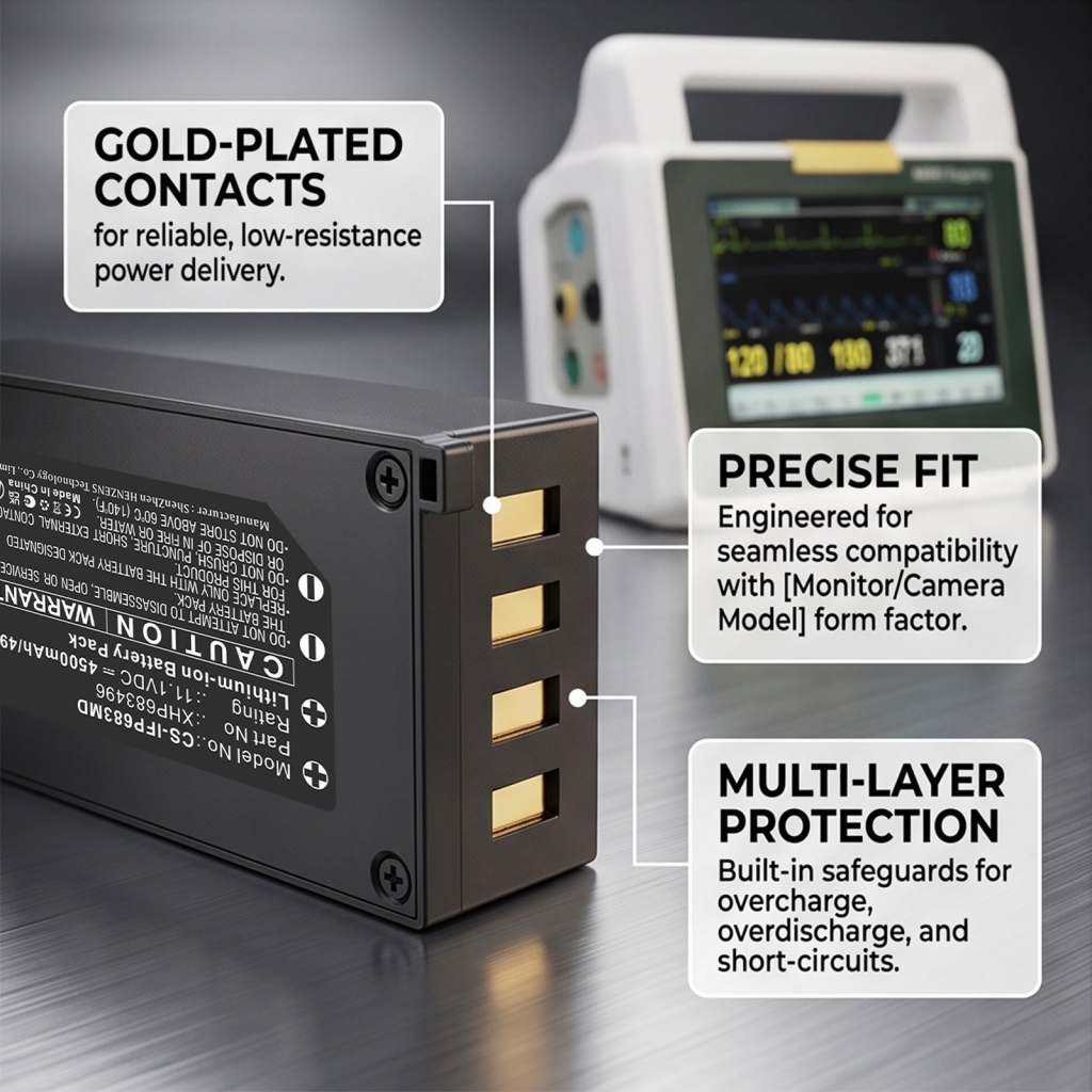 Batteri kompatibel med Infinum CS-IFP683MD