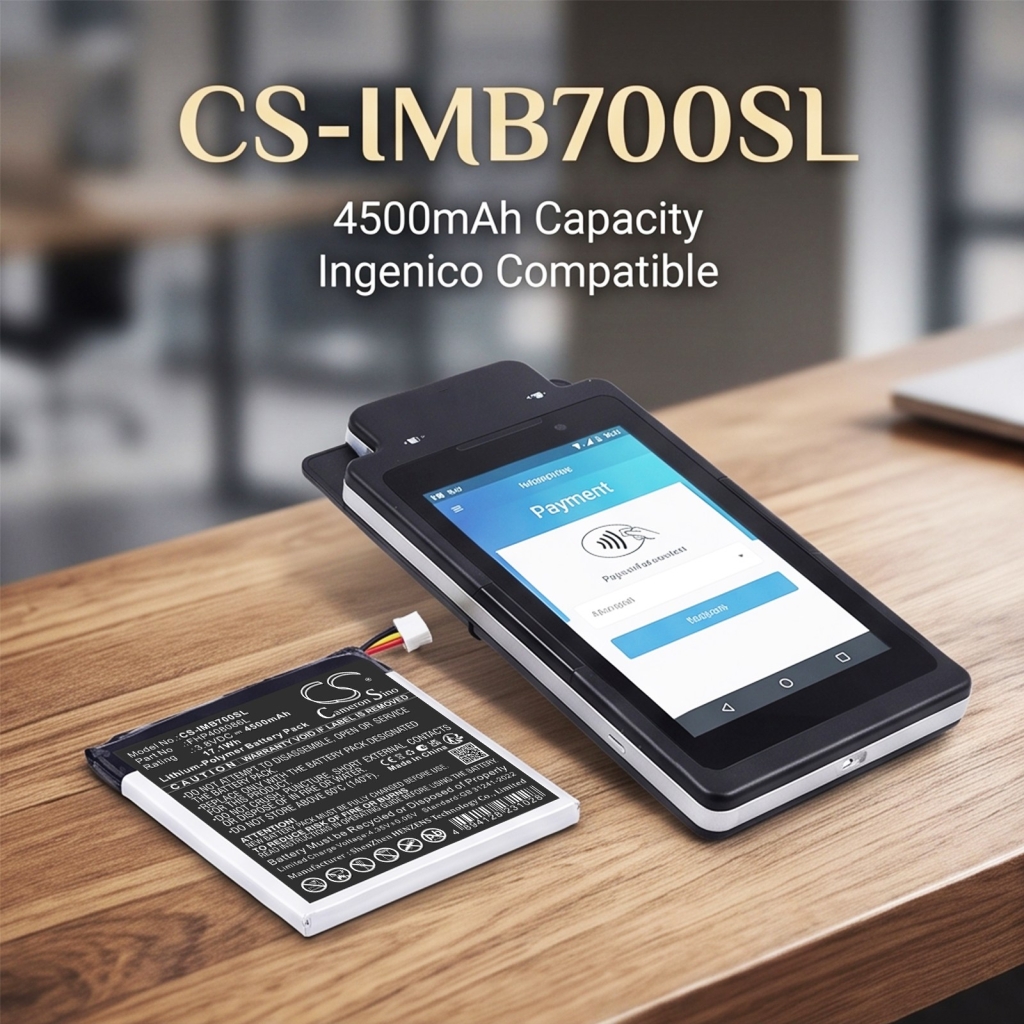 Batterier kompatibel med Ingenico M70 M70 CS-IMB700SL