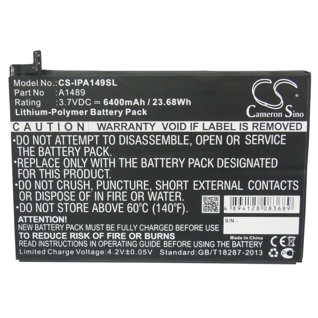 Tabletbatteri Apple CS-IPA149SL