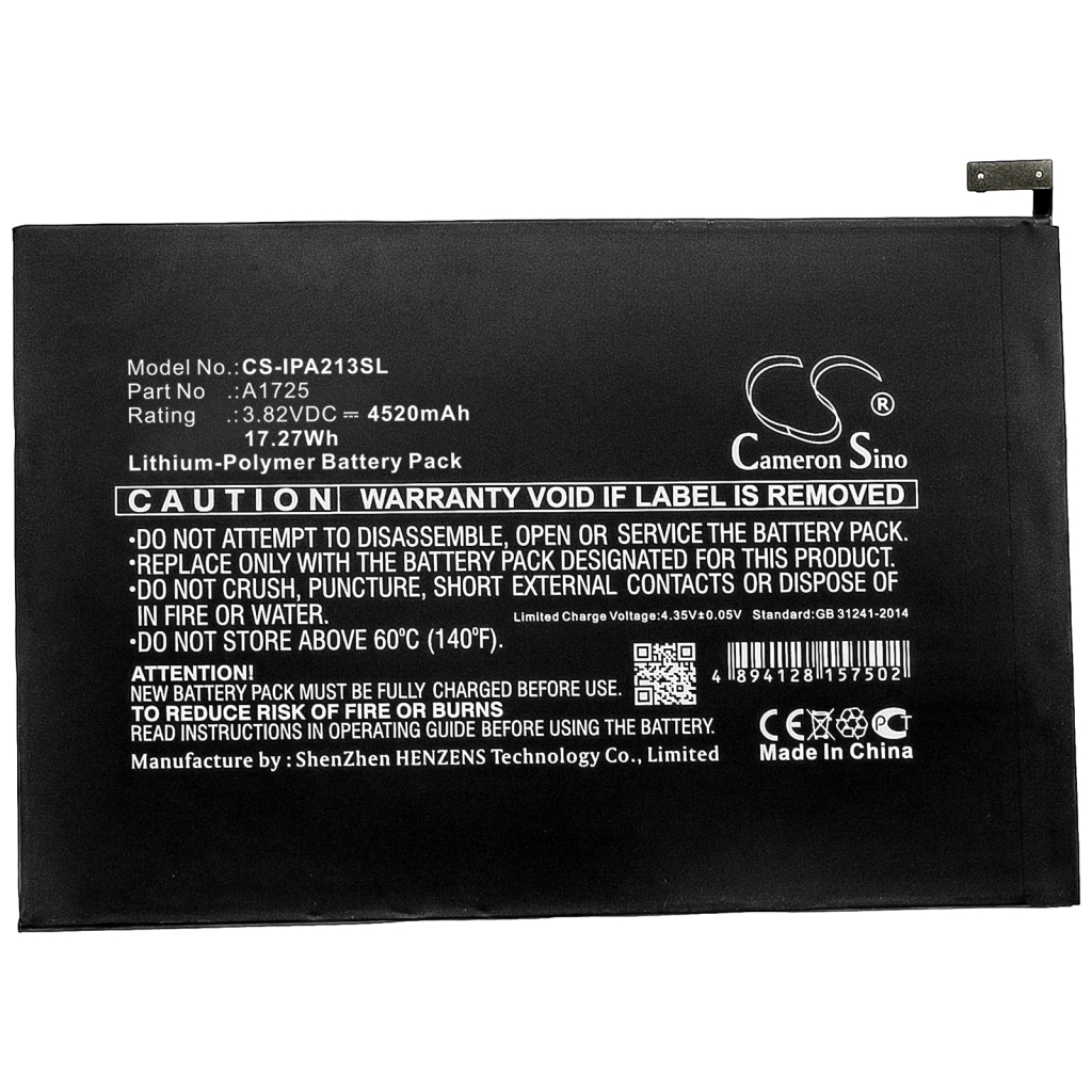 Tabletbatteri Apple CS-IPA213SL
