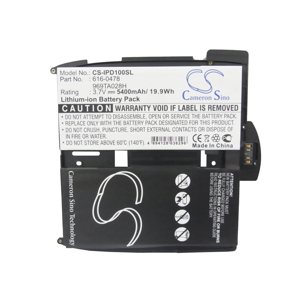 Tabletbatteri Apple CS-IPD100SL