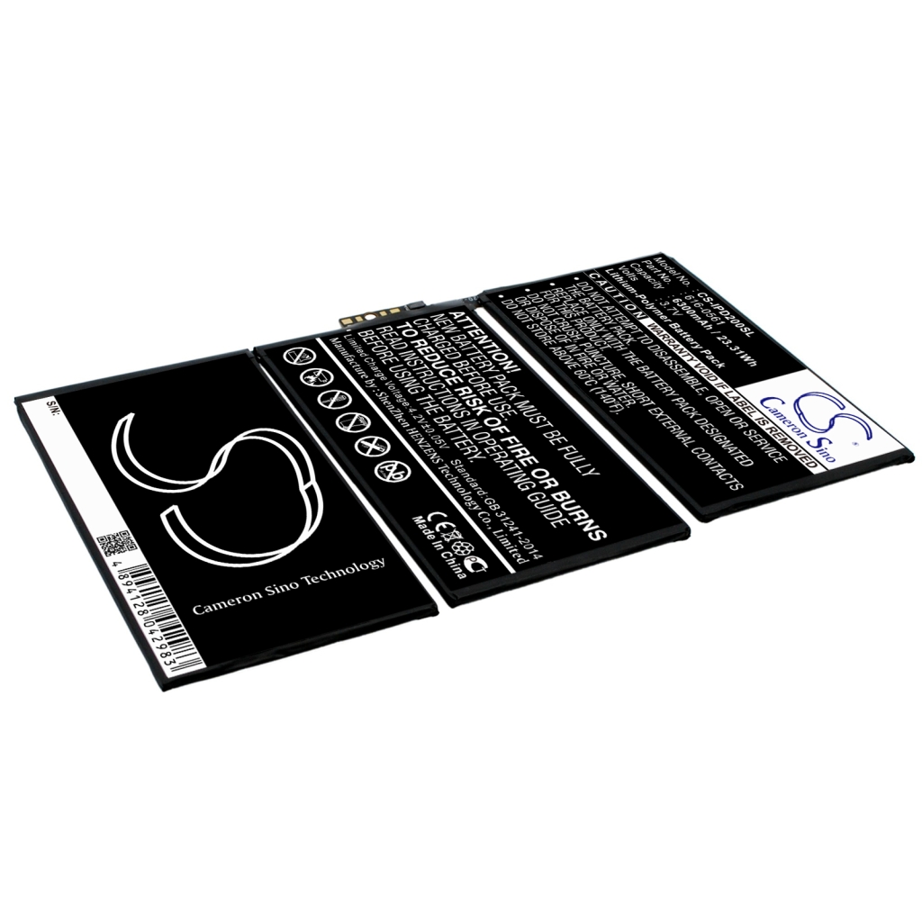 Tabletbatteri Apple CS-IPD200SL