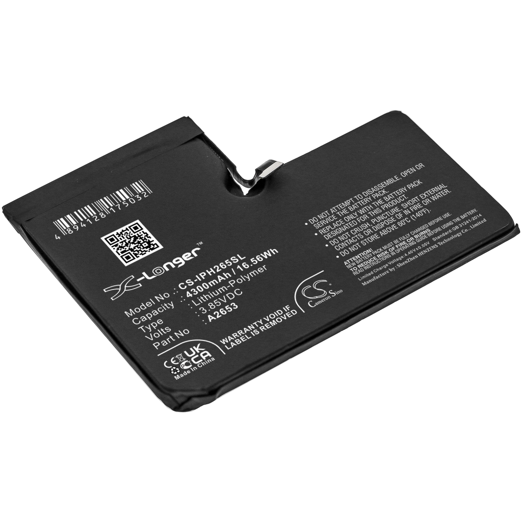 Mobiltelefonbatteri Apple CS-IPH265SL