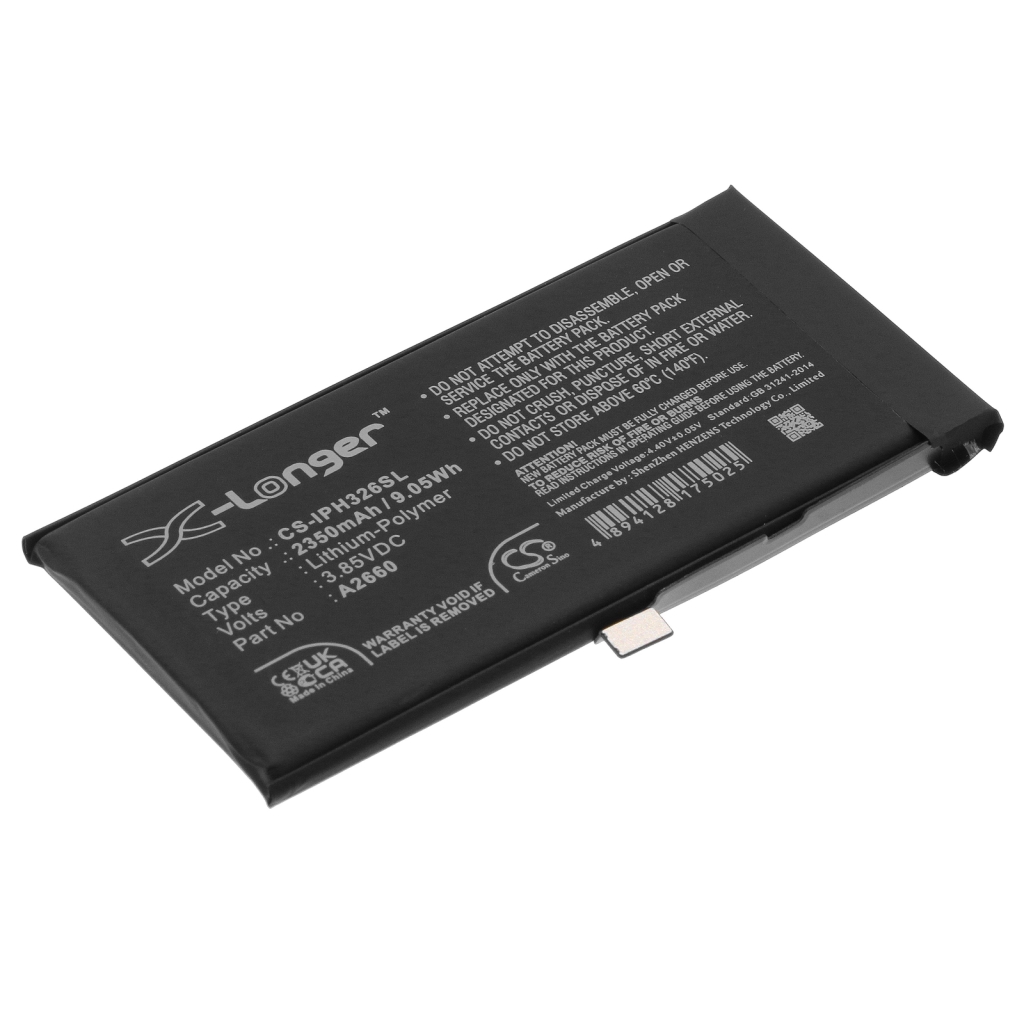 Mobiltelefonbatteri Apple CS-IPH326SL