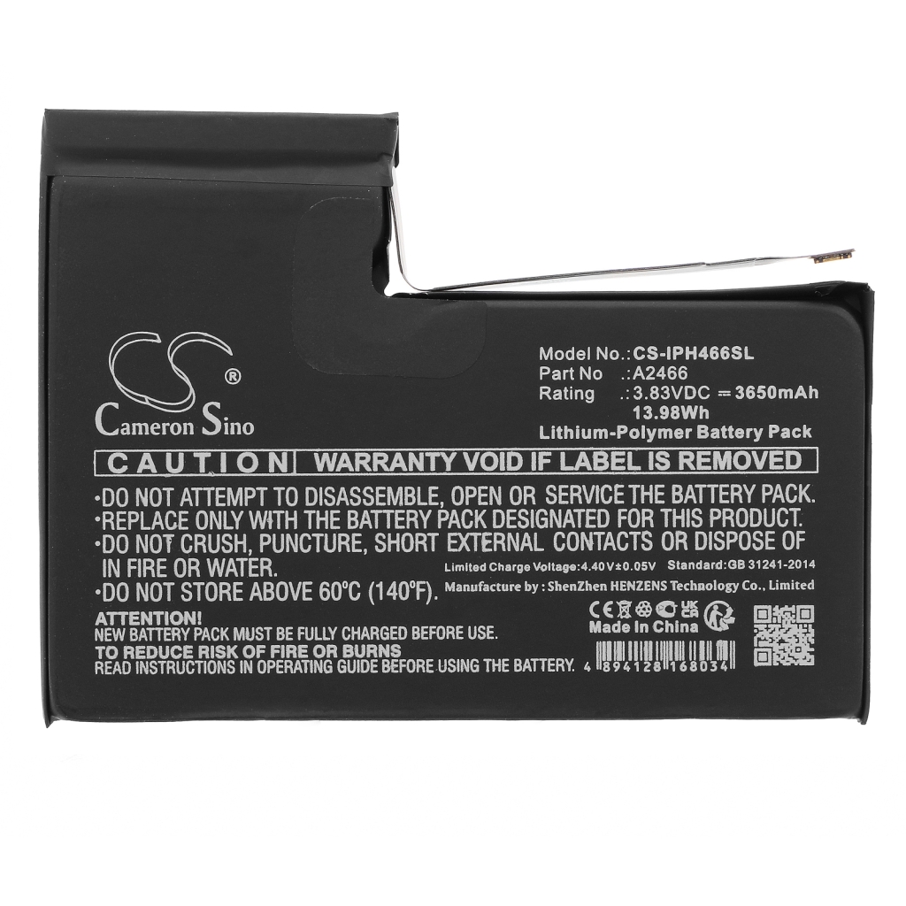 Mobiltelefonbatteri Apple CS-IPH466SL