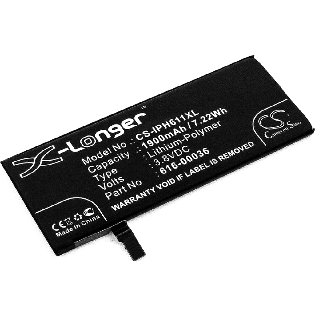 Mobiltelefonbatteri Apple CS-IPH611XL
