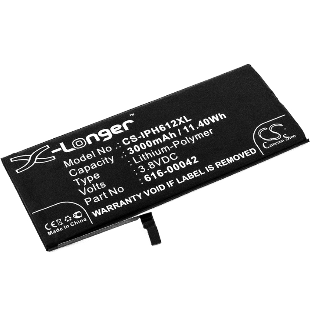 Mobiltelefonbatteri Apple CS-IPH612XL