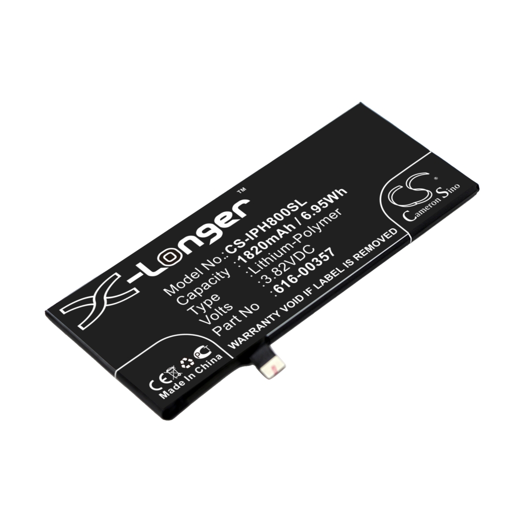 Mobiltelefonbatteri Apple CS-IPH800SL