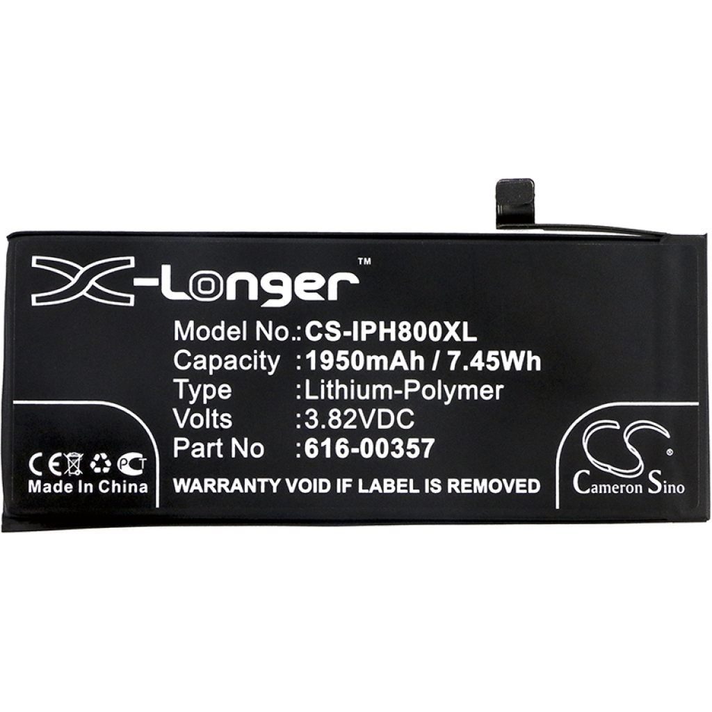 Mobiltelefonbatteri Apple CS-IPH800XL