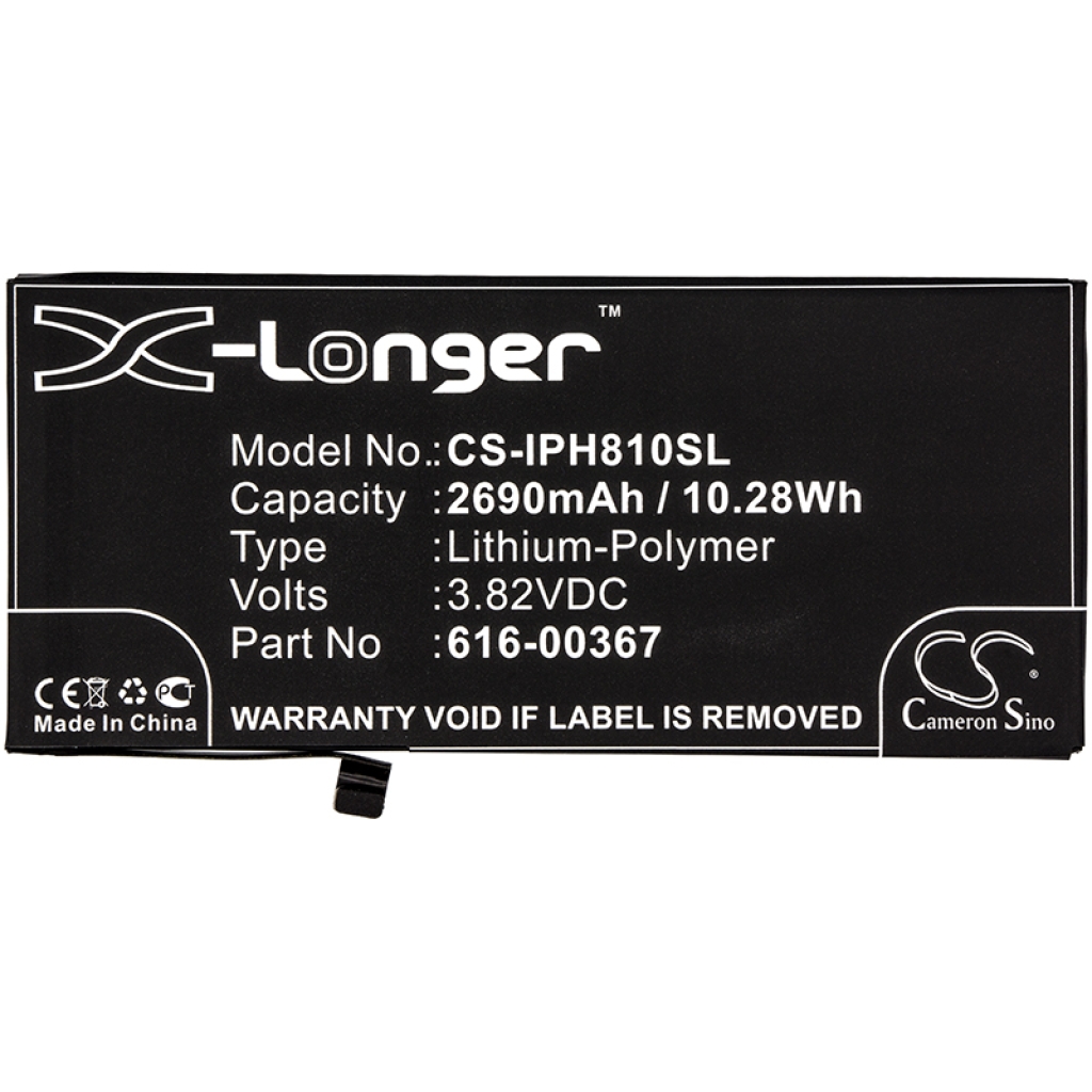 Mobiltelefonbatteri Apple CS-IPH810SL