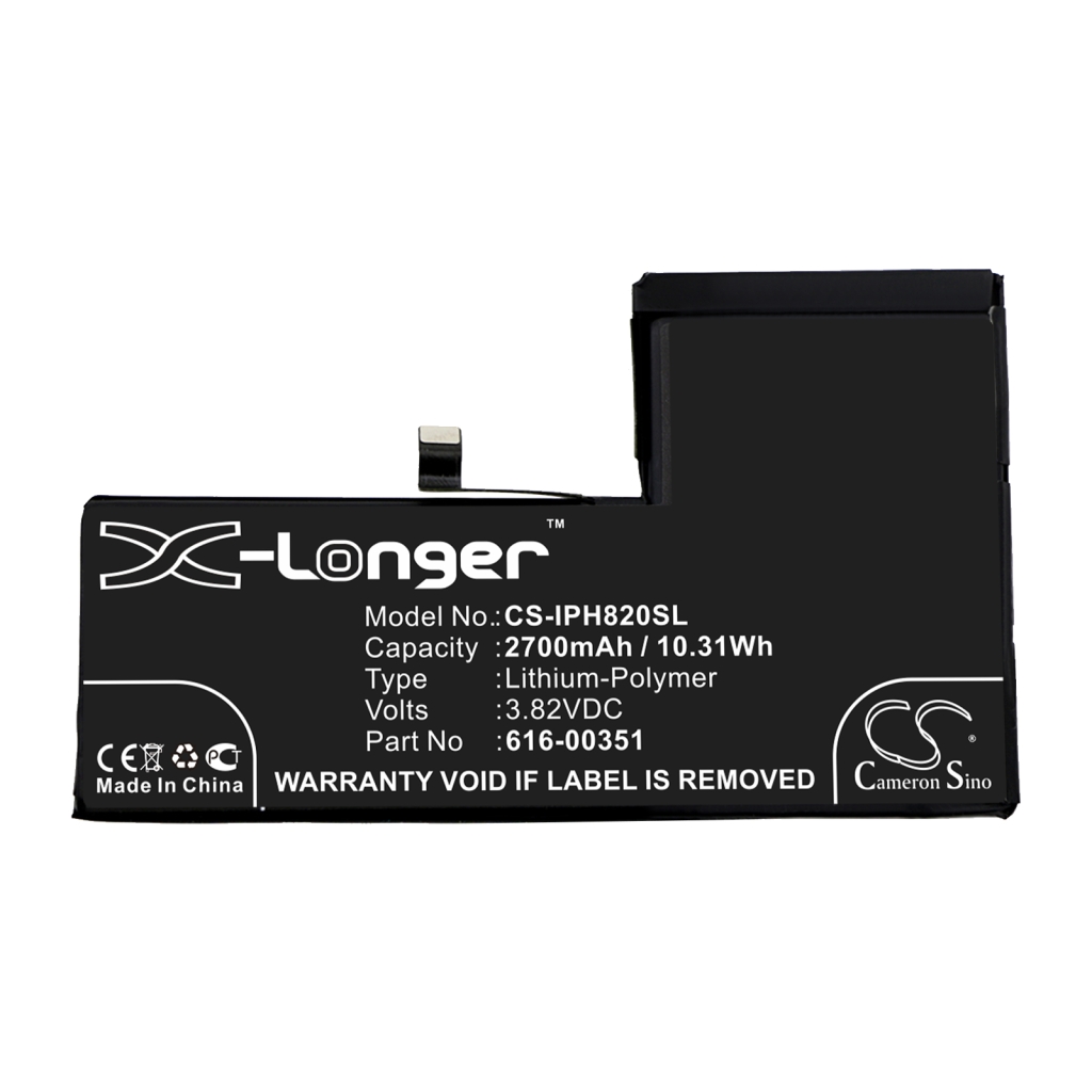 Mobiltelefonbatteri Apple CS-IPH820SL