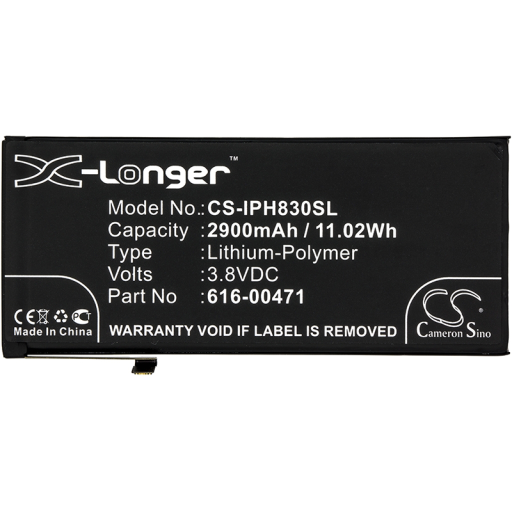Mobiltelefonbatteri Apple CS-IPH830SL