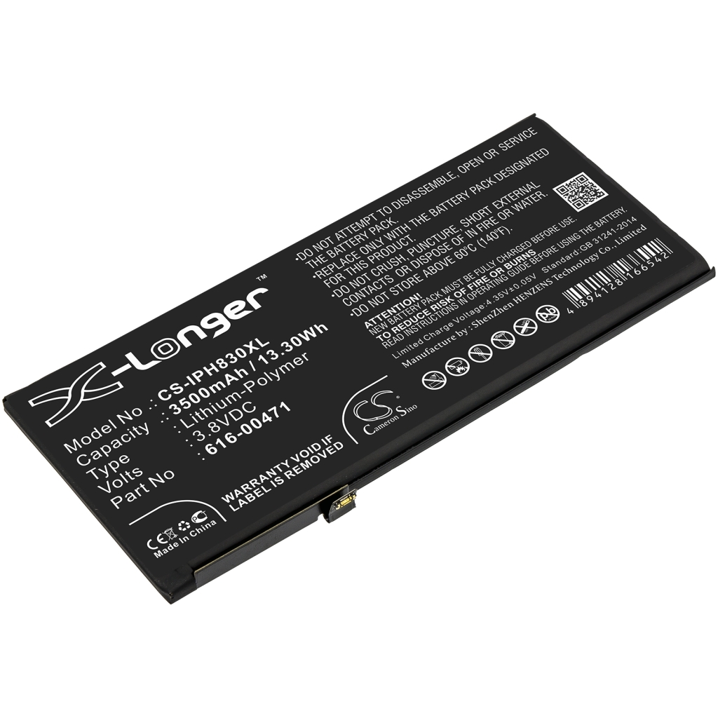 Mobiltelefonbatteri Apple CS-IPH830XL
