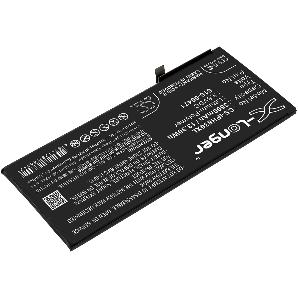Mobiltelefonbatteri Apple CS-IPH830XL