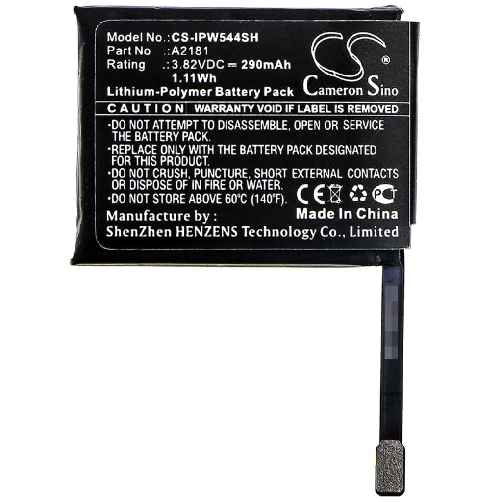 Smartwatchbatteri Apple CS-IPW544SH