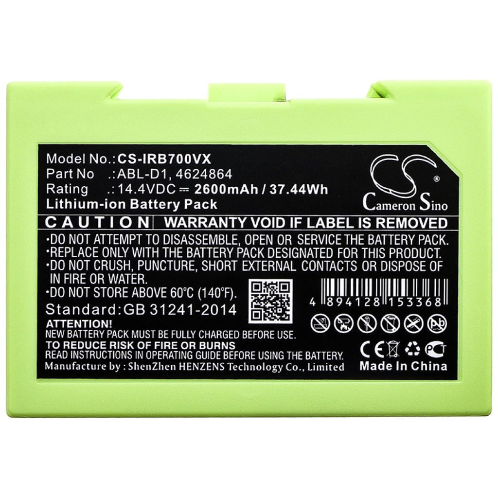 Vacuum Battery iRobot i7