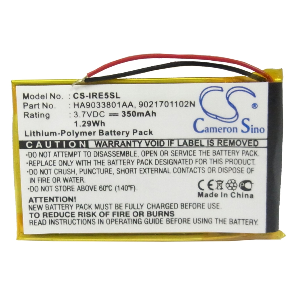Batteri kompatibel med iRiver CS-IRE5SL