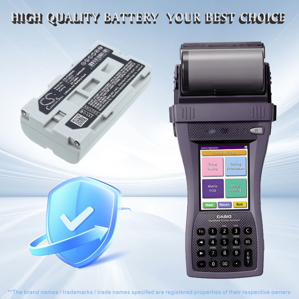 Batteri kompatibel med Casio EPSON CS-IT3000XL