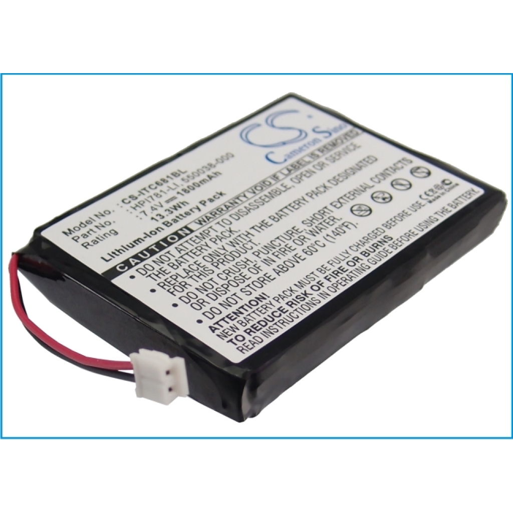 Printerbatteri Intermec CS-ITC681BL