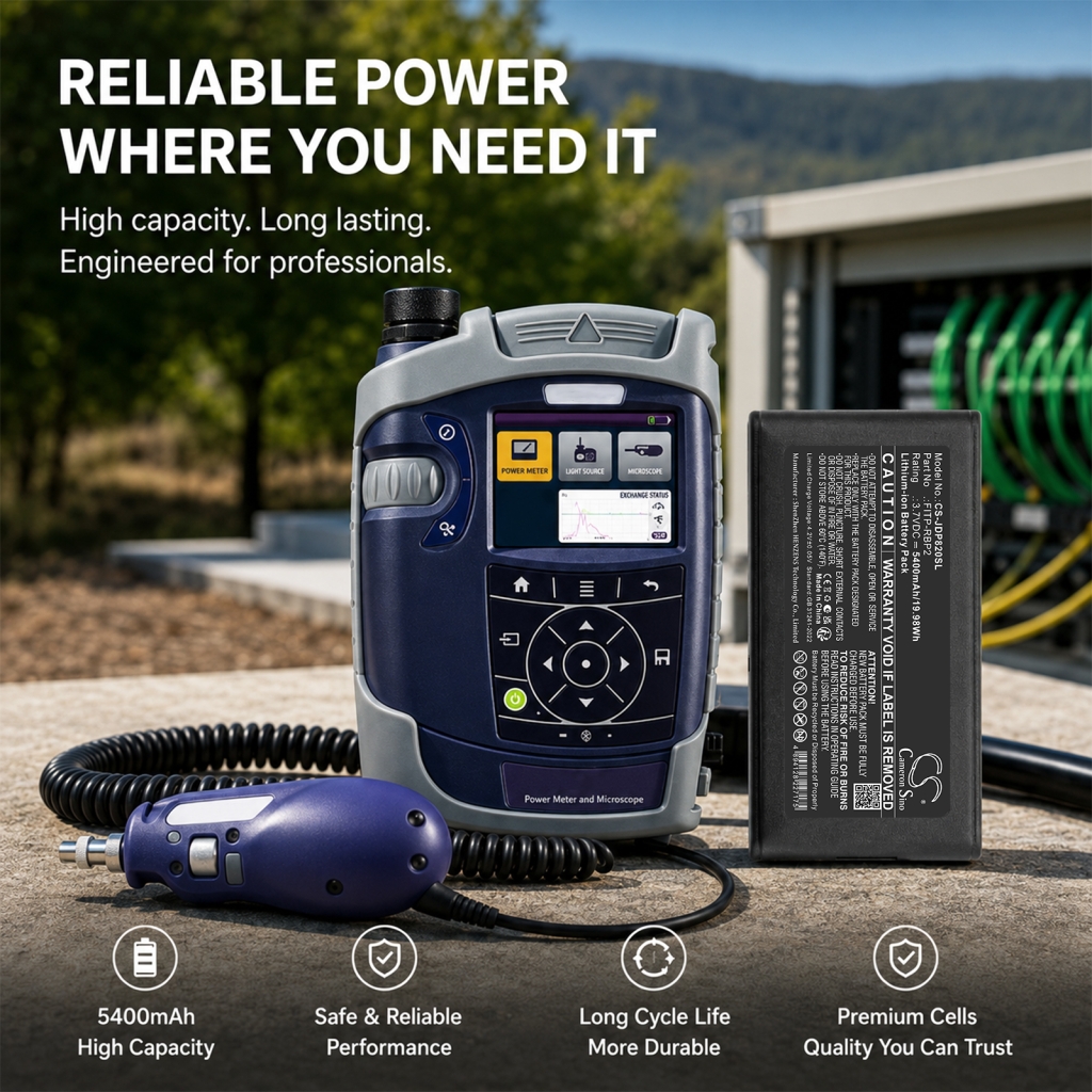 Batteri kompatibel med Viavi CS-JDP820SL