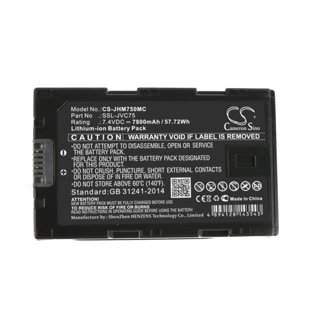 Kamerabatteri JVC CS-JHM750MC