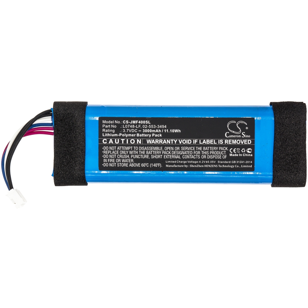 Højttalerbatteri Jbl CS-JMF400SL