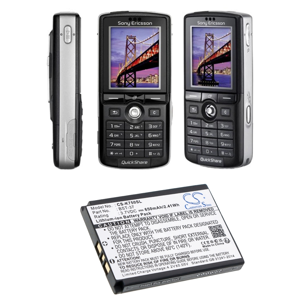 Mobile Phone Battery Sony Ericsson Z525a