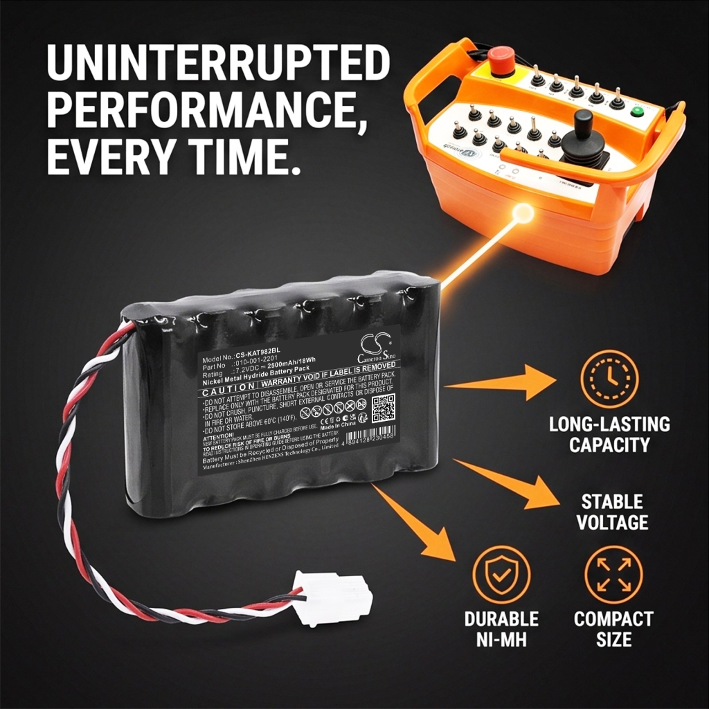 Batteri kompatibel med Kar-tech CS-KAT982BL