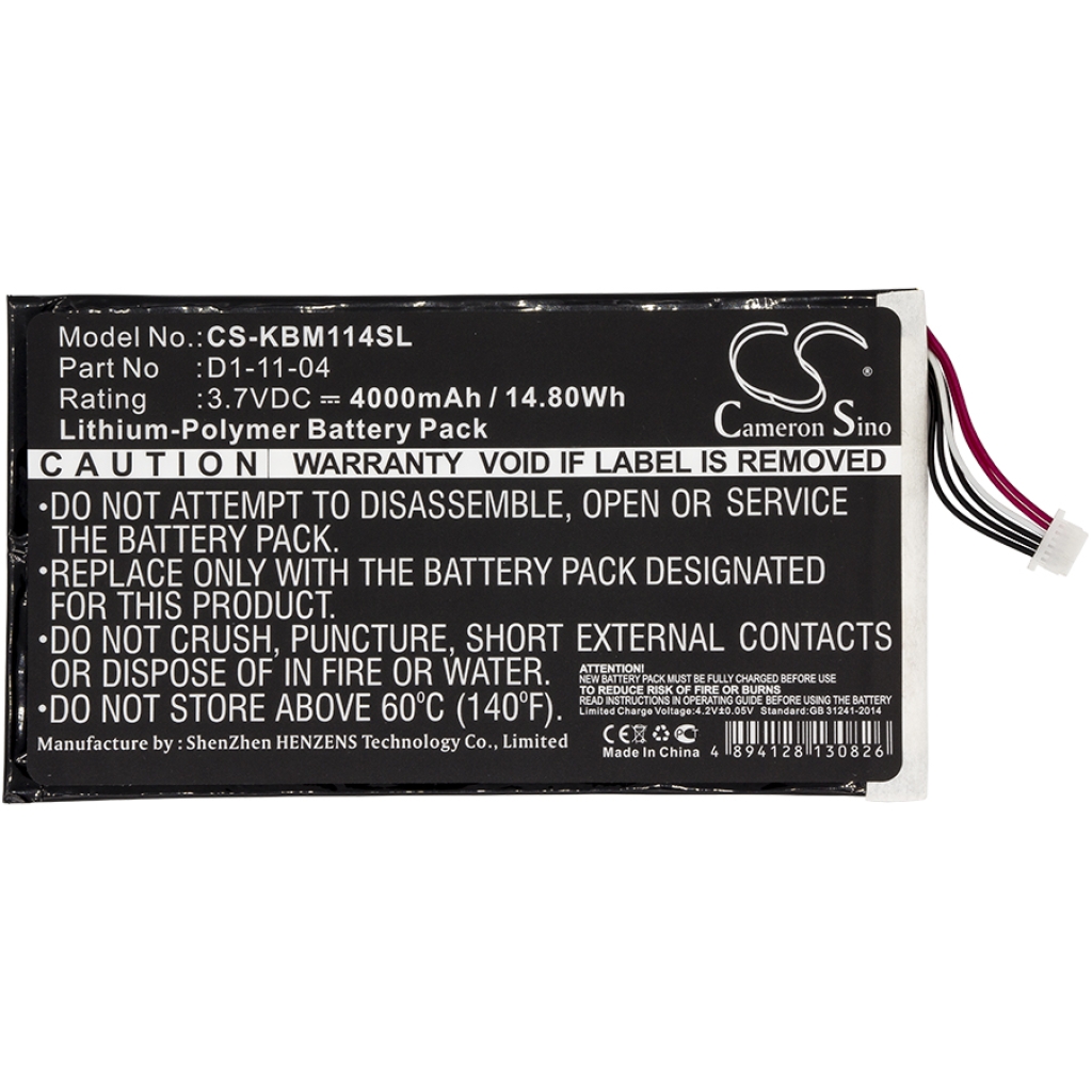 E-bog Kobo CS-KBM114SL