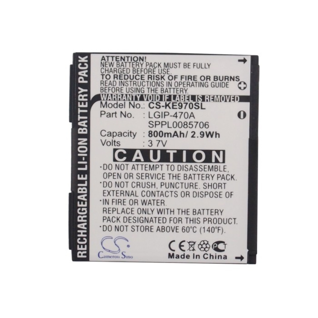 Mobile Phone Battery LG KE970U