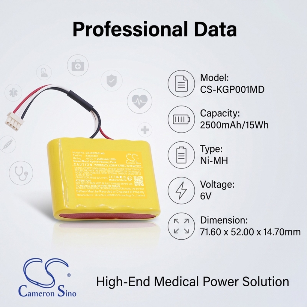 Batteri kompatibel med Ktps CS-KGP001MD