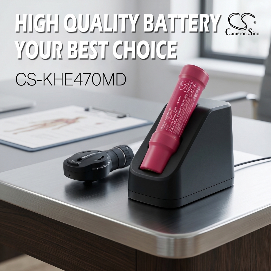 Cameron Sino CS-KHE470MD – batteri til otoskop/oftalmoskop, medicinsk billede