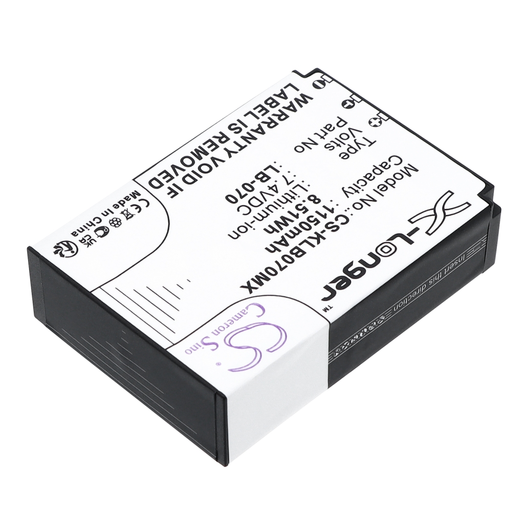 Kamerabatteri KODAK CS-KLB070MX