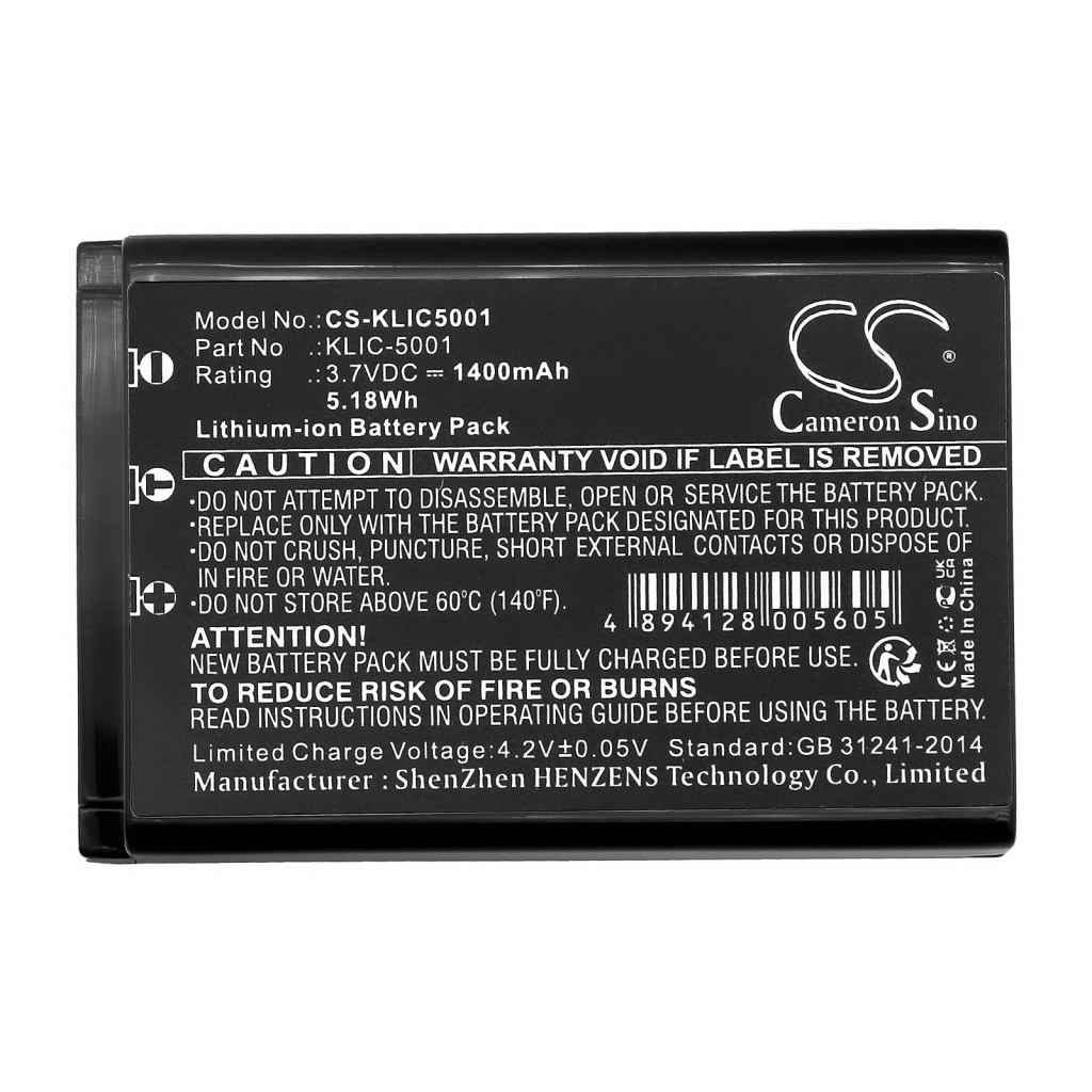 Cordless Phone Battery Kodak EasyShare DX7590 Zoom