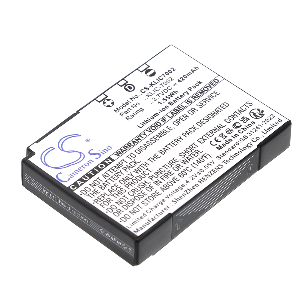 Camera Battery KODAK CS-KLIC7002