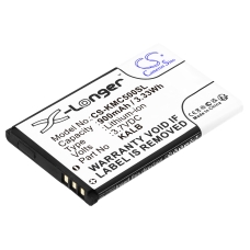 Kompatibel batteriudskiftning til MaxCom BL-40,BL-OS4,BL-VA,KAC5,KAC5-HELBE0003594...