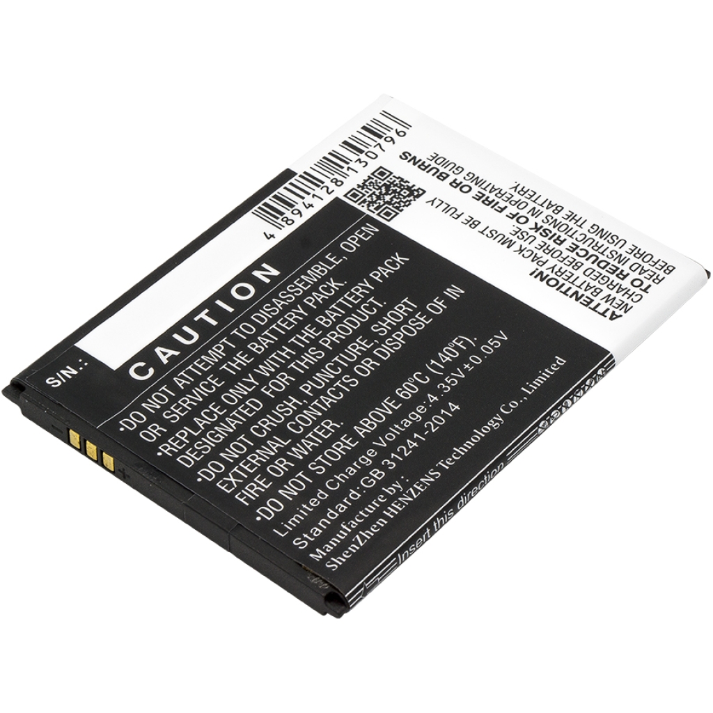 Batteri kompatibel med Kazam CS-KMP550SL