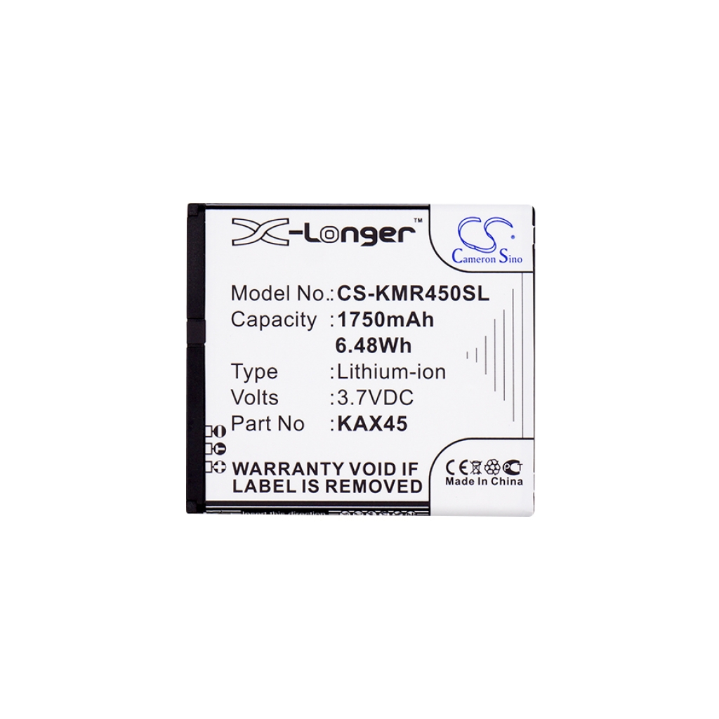 Mobiltelefonbatteri Kazam CS-KMR450SL