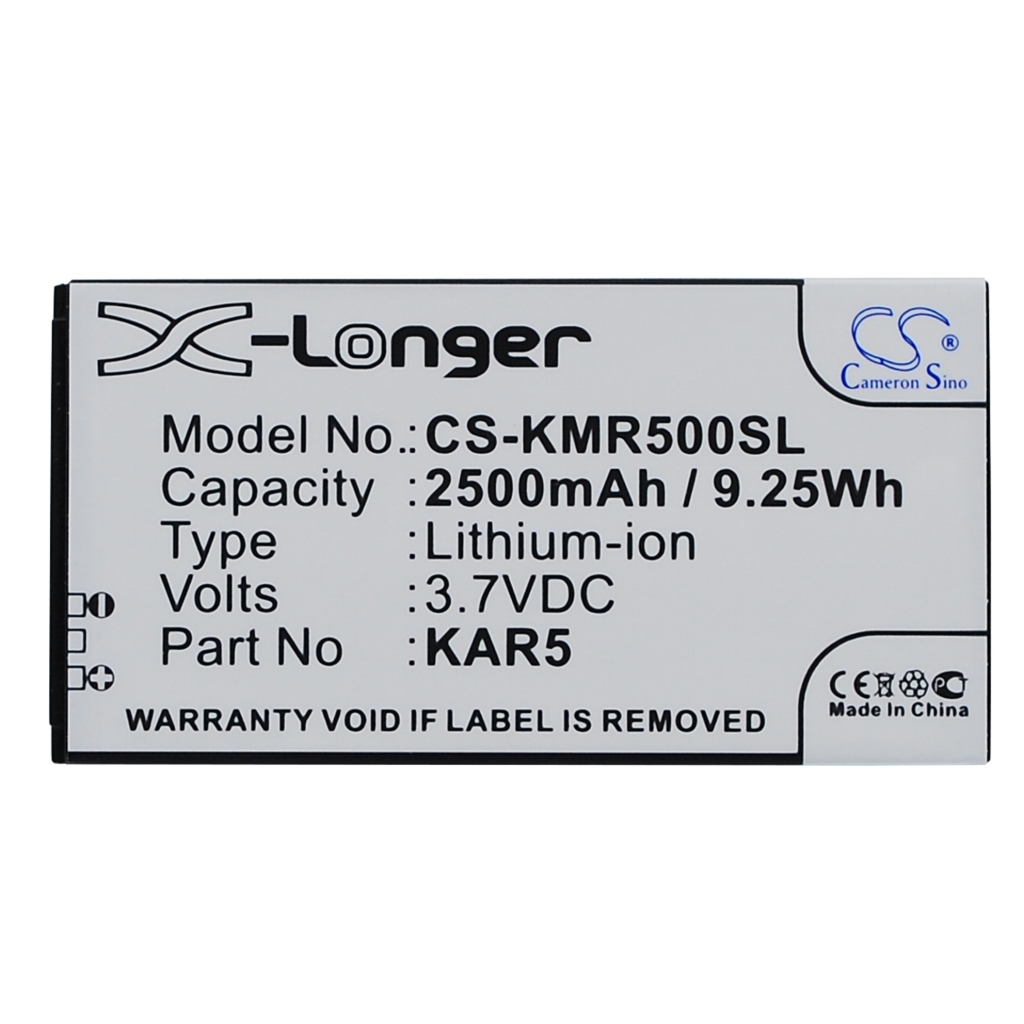 Batteri kompatibel med Kazam CS-KMR500SL