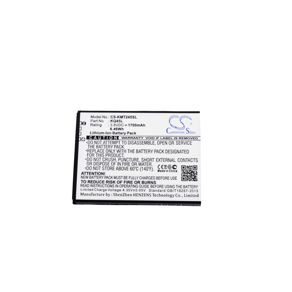 Mobiltelefonbatteri Kazam CS-KMT245SL
