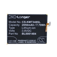 Kompatibel batteriudskiftning til Kazam BL0001484