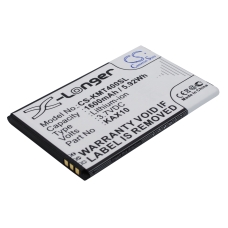 Kompatibel batteriudskiftning til Kazam KAX10,KAX10MXJAK038738,KAX40