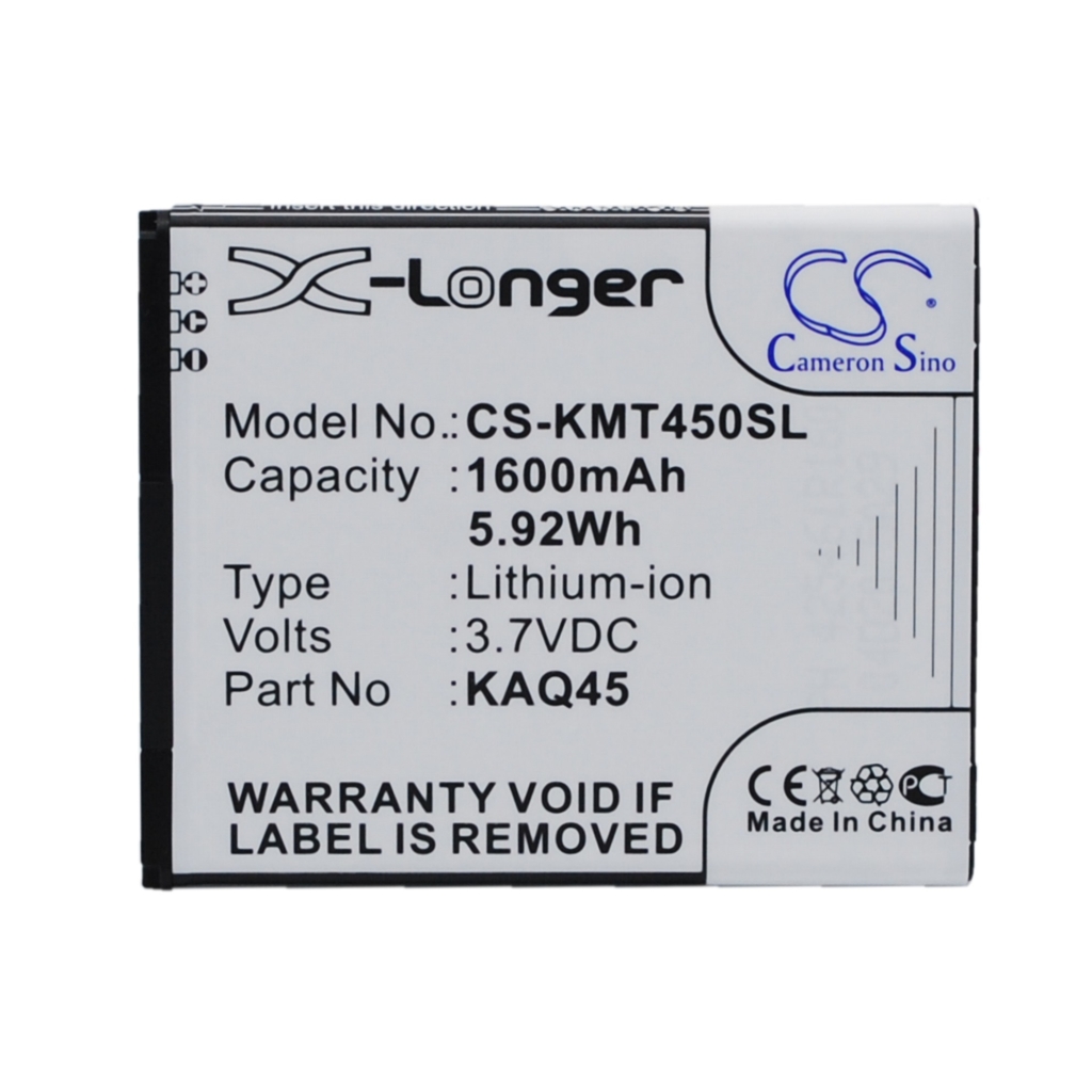 Batteri kompatibel med Kazam CS-KMT450SL