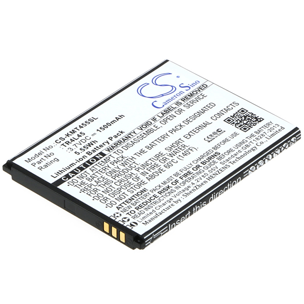 Mobiltelefonbatteri Kazam CS-KMT455SL