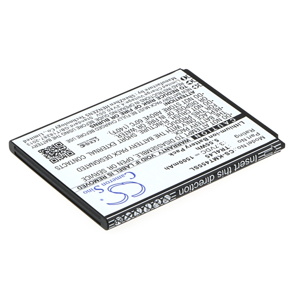 Mobiltelefonbatteri Kazam CS-KMT455SL