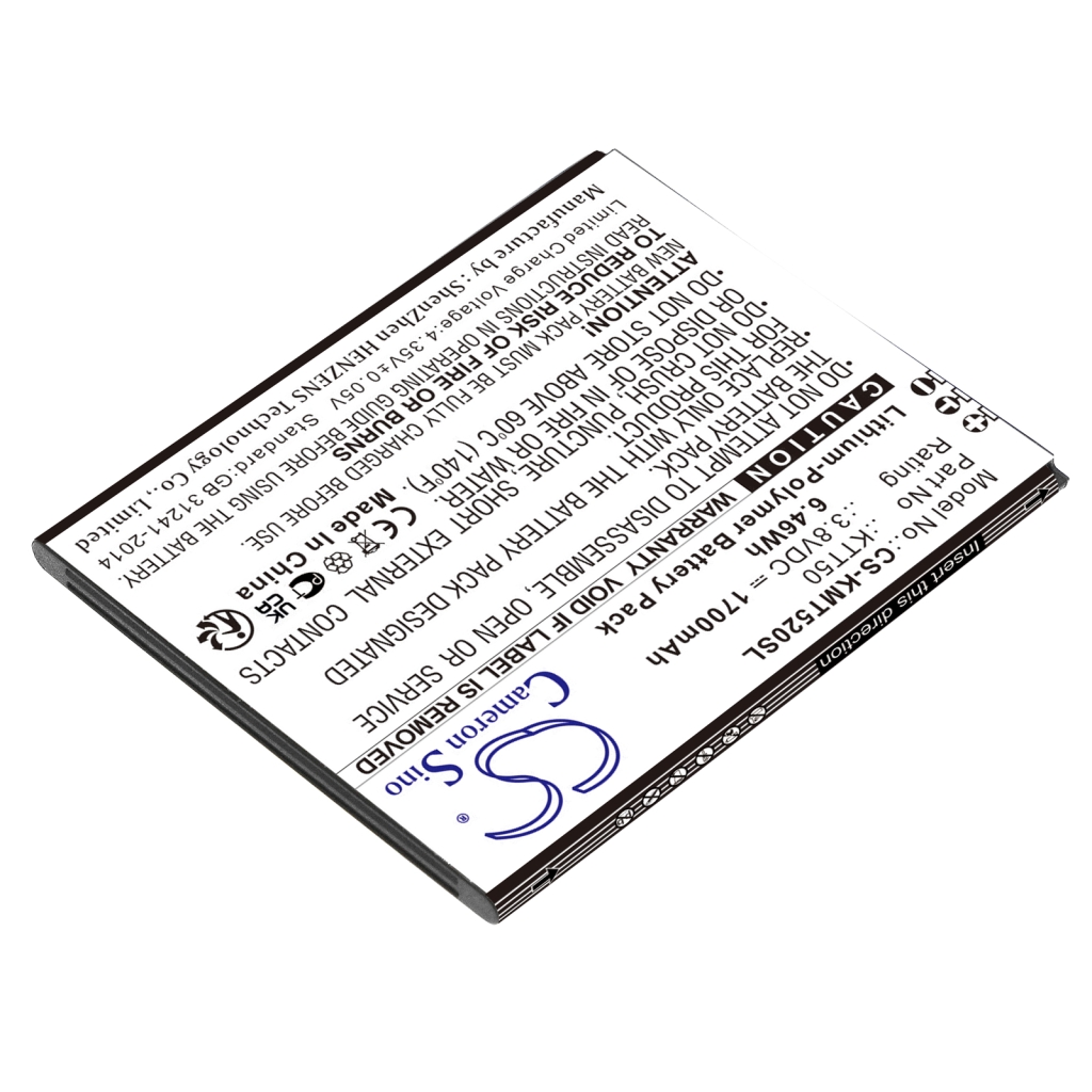 Mobiltelefonbatteri Kazam CS-KMT520SL