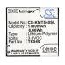 Mobiltelefonbatteri Kazam CS-KMT540SL