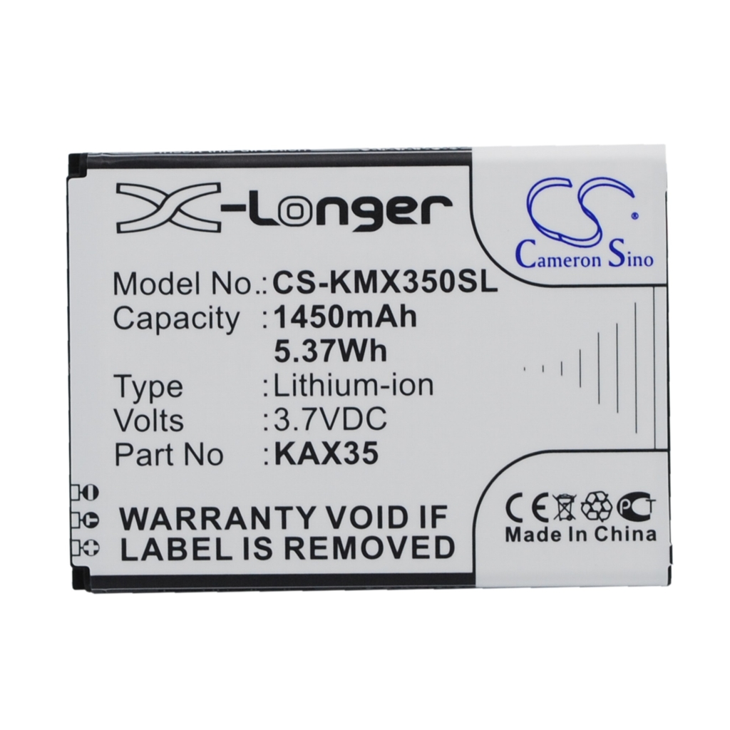 Mobiltelefonbatteri Kazam CS-KMX350SL