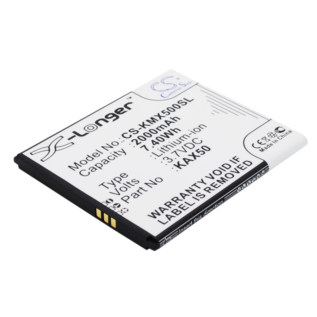 Mobiltelefonbatteri Kazam CS-KMX500SL